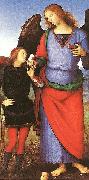 Pietro Perugino Tobias with the Angel Raphael oil painting picture wholesale